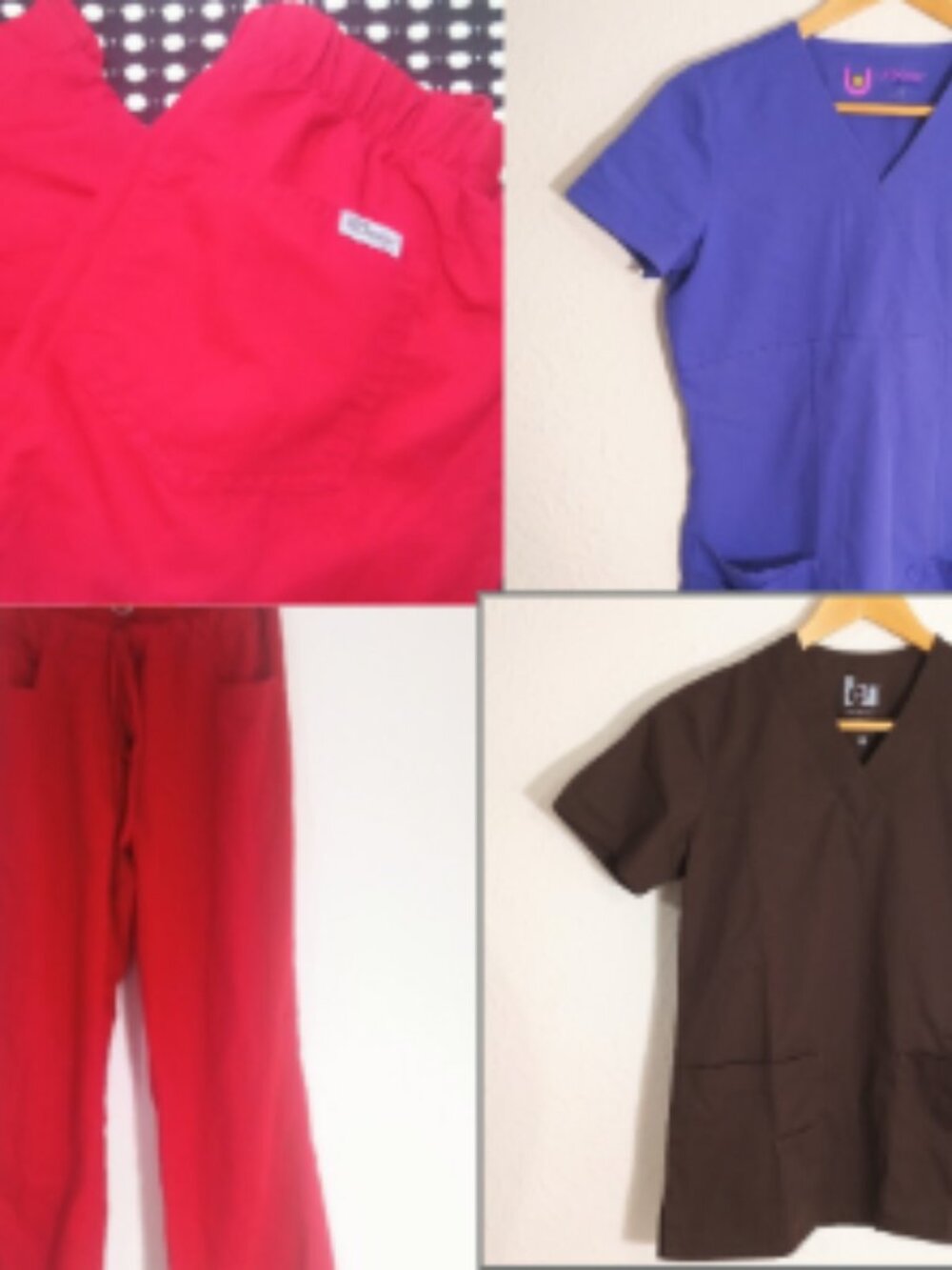Scrubs Bundle - 4 Items (ICU Barco, Urbane, Grey's Anatomy) XSM/XXS/XSP